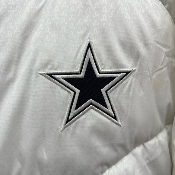 RARE Vintage NFL Dallas Cowboys Puffer Jacket - Picture 4 of 15
